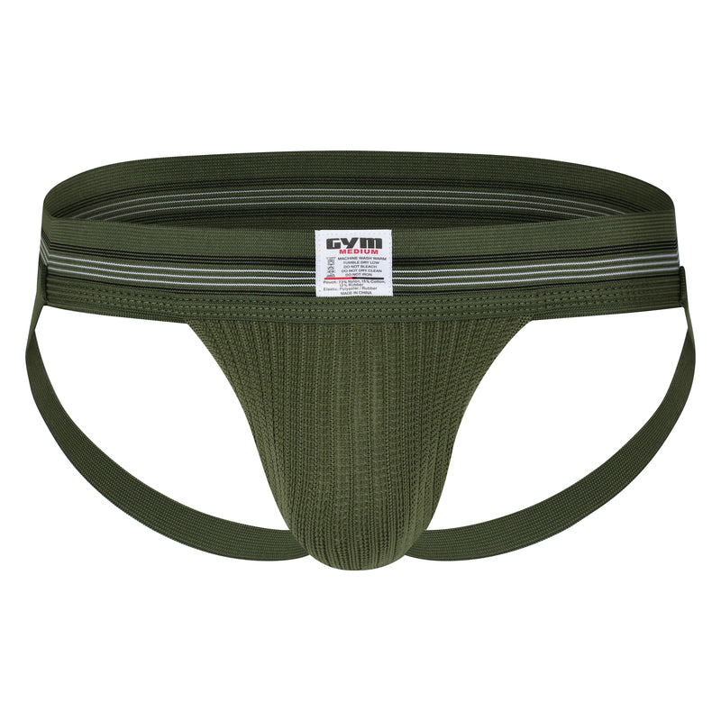 **NEW GYM Old School 2.0 Jockstrap with 2" Waistband (1-Pack)