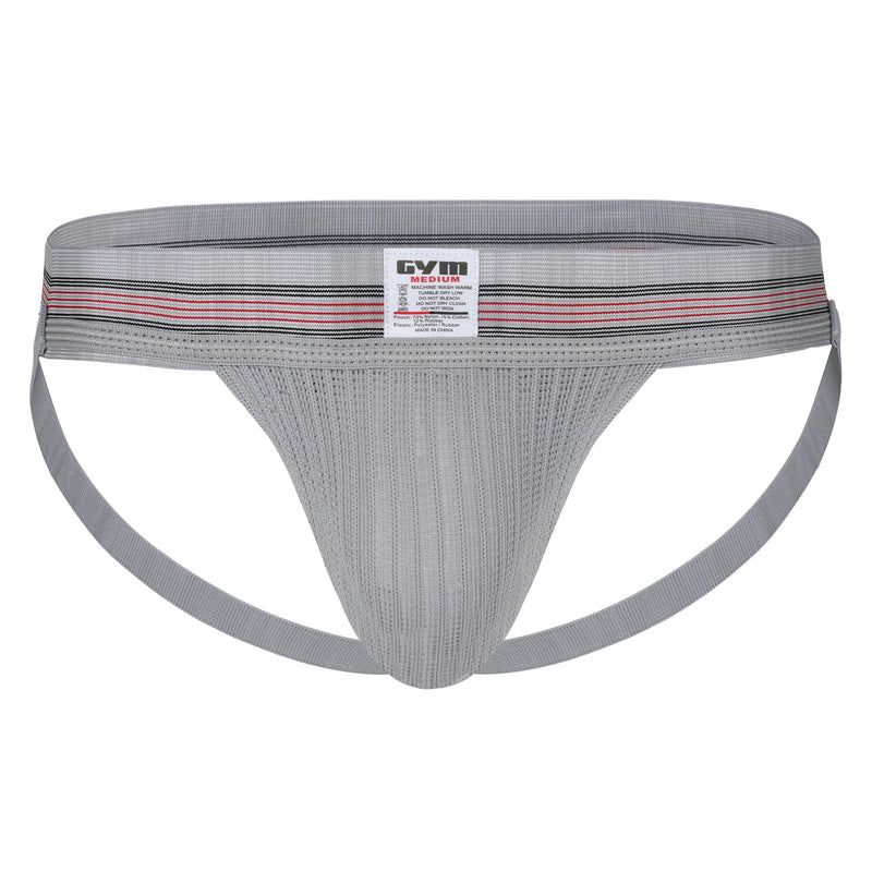 **NEW GYM Old School 2.0 Jockstrap with 2" Waistband (1-Pack)