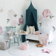 New Kids Baby Chiffon Mosquito Net Romantic Pink Princess Canopy Tent Bed Curtain for Adult Girls Nordic Style Home Decoration