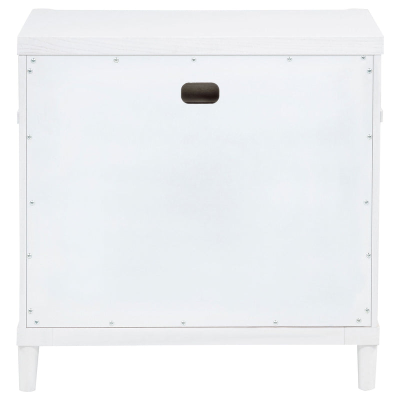 Gracemont 3-drawer Bedroom Nightstand Bedside Table White