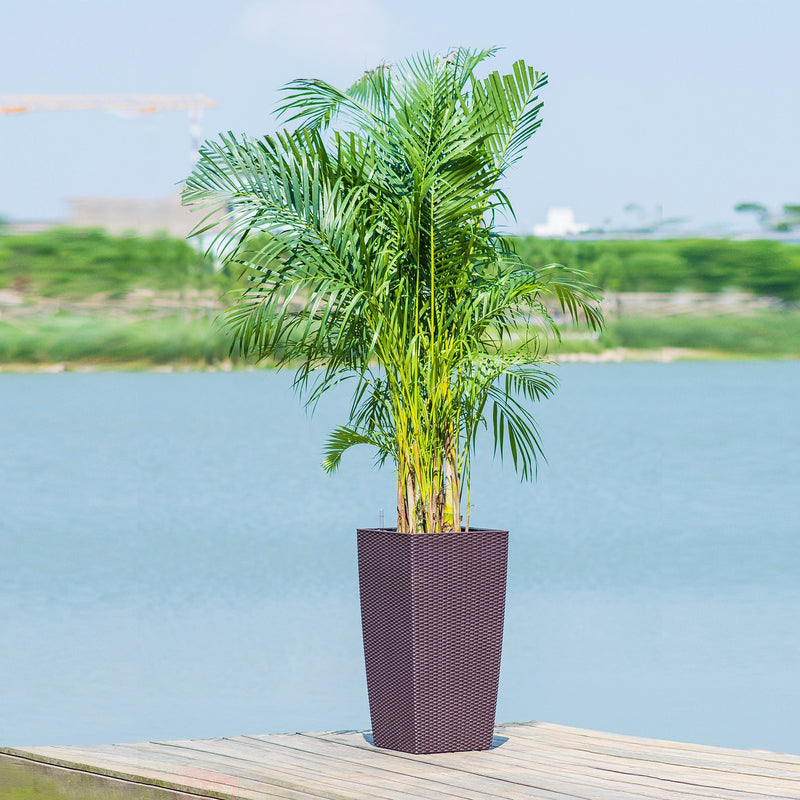 30 in Tall Large Flower Pot Planter with Self-Watering Drainage Holes