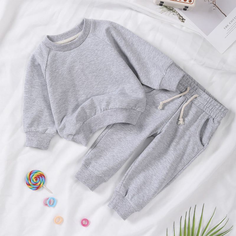 Children's Homewear Sweatshirt And Pants Set