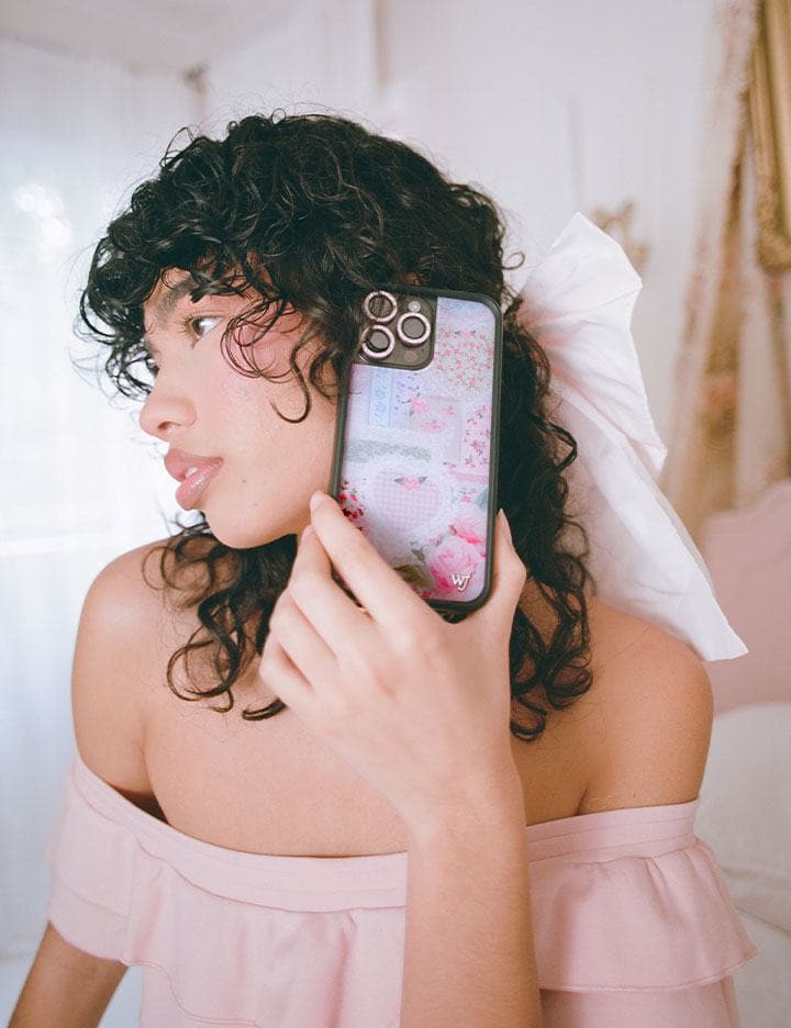 Frilly Floral iPhone Case