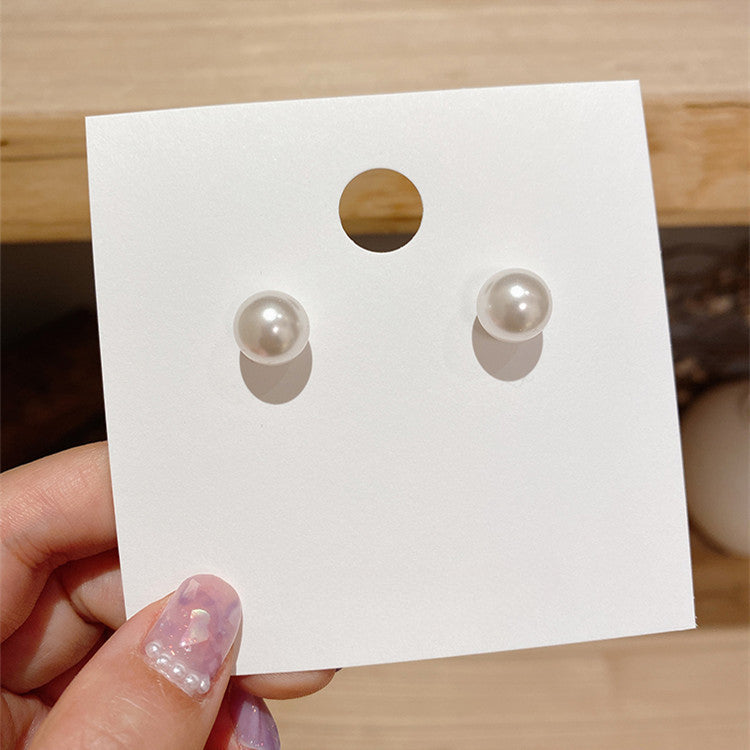Pearl Stud Earrings