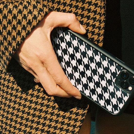 Houndstooth iPhone Case