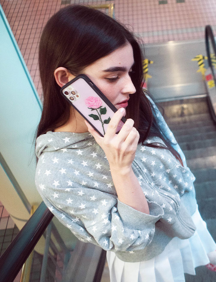 Pink Rose iPhone Case