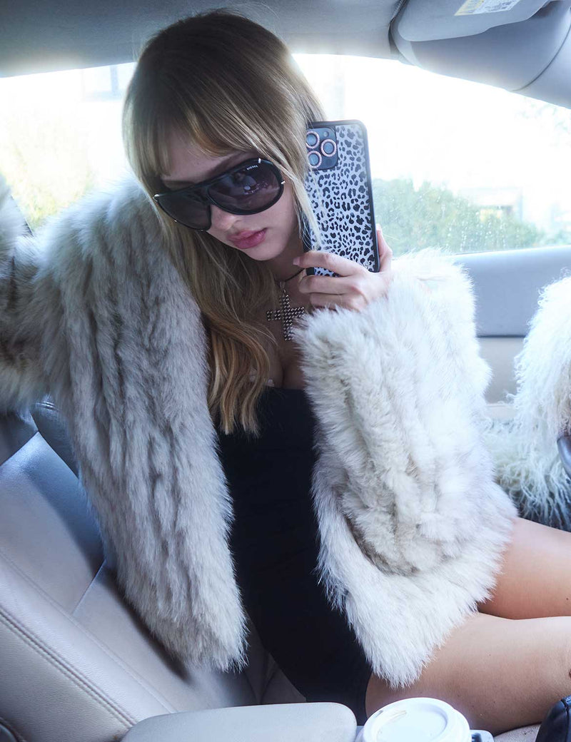 Meow | Snow iPhone Case