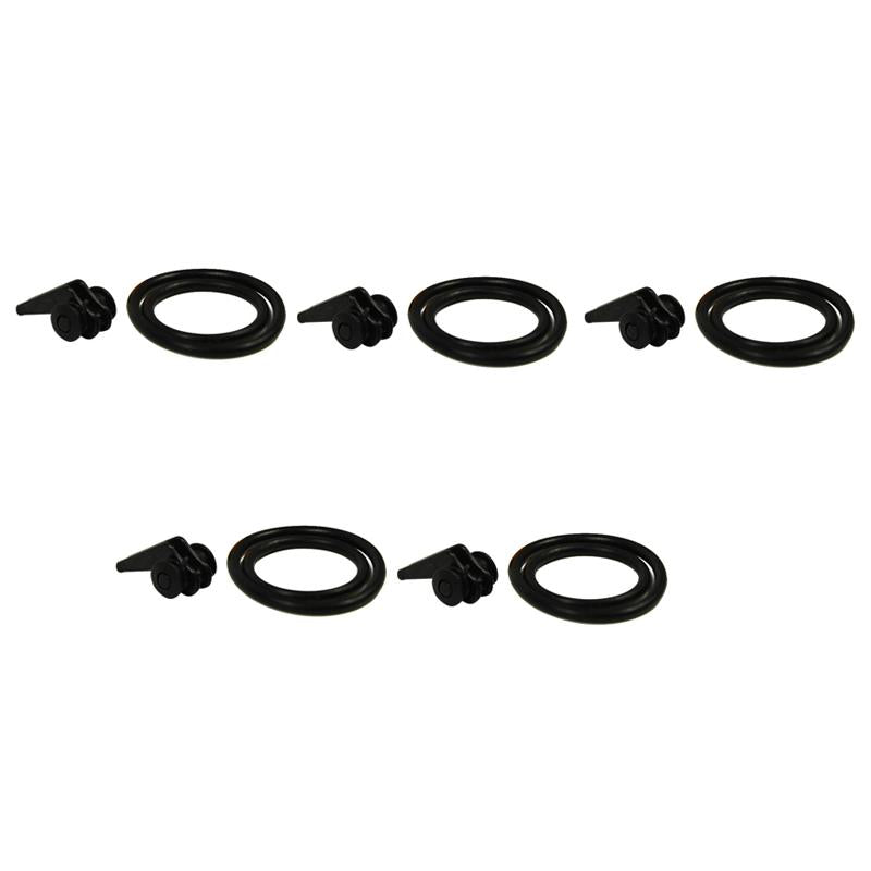 LEO 5 set/lot Plastic Fishing Hook