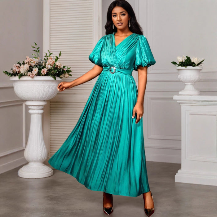 Slim Fit Slimming Banquet Elegant Evening Long Dress