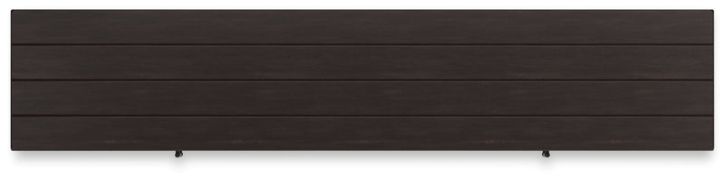 Darborn - 88" TV Stand With Electric Infrared Fireplace Insert - Gray / Brown