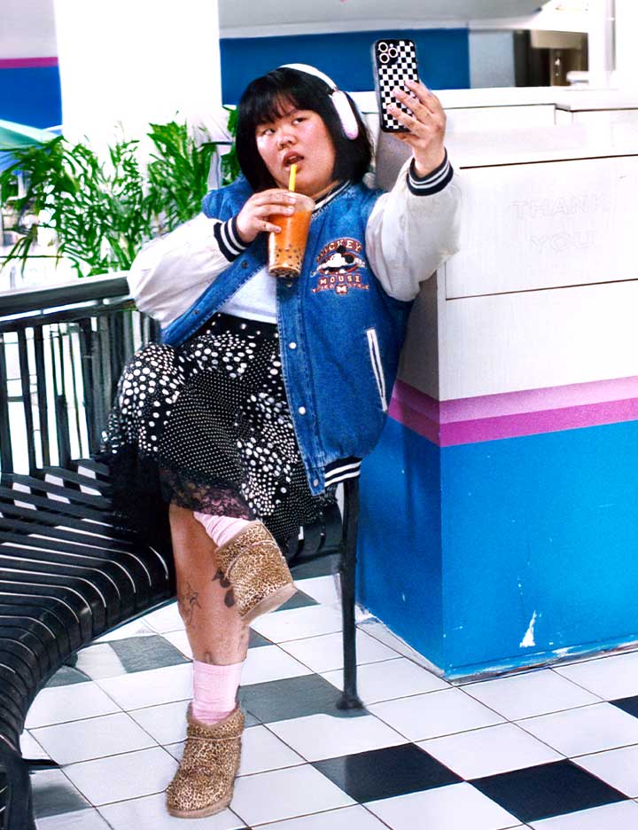 Checkers | Black iPhone Case