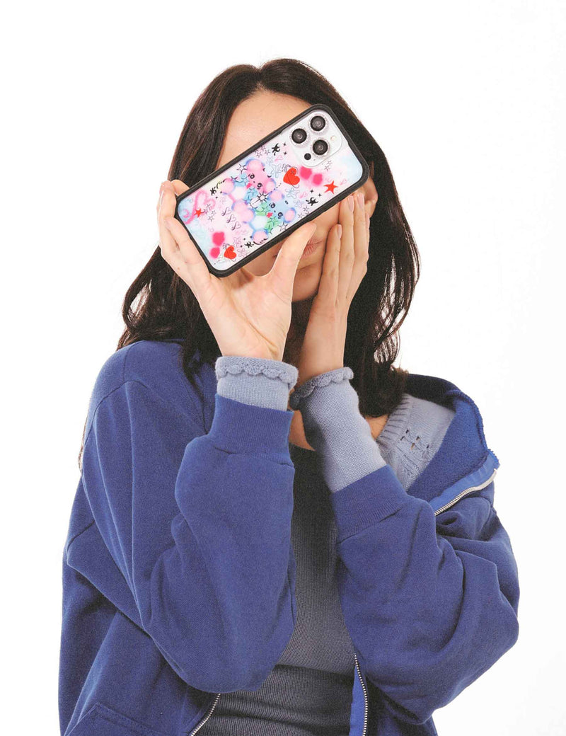 Cotton Candy Teddies iPhone Case