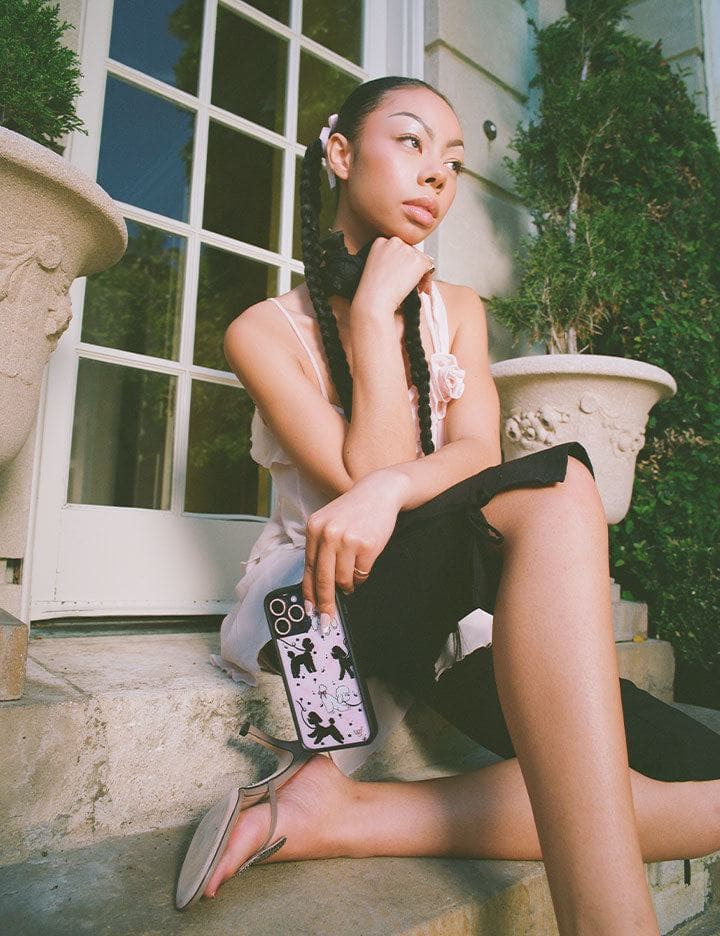 Poodle Doodles iPhone Case