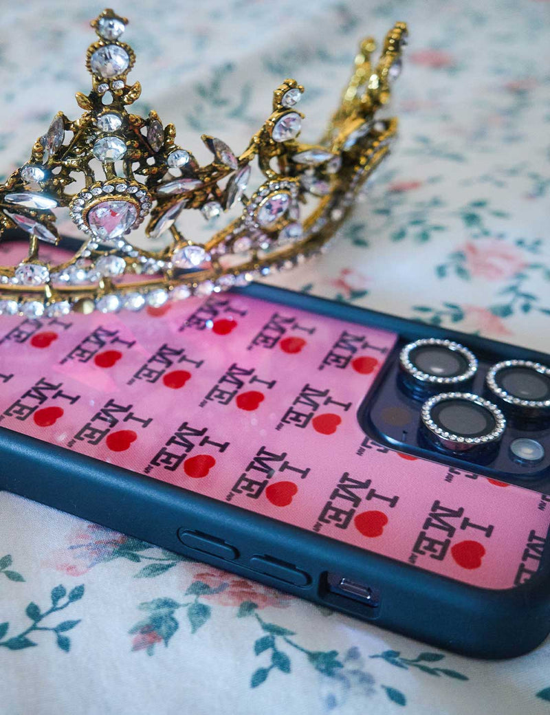 I Heart Me | Pink iPhone Case