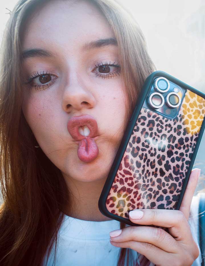 Meow | Brown iPhone Case