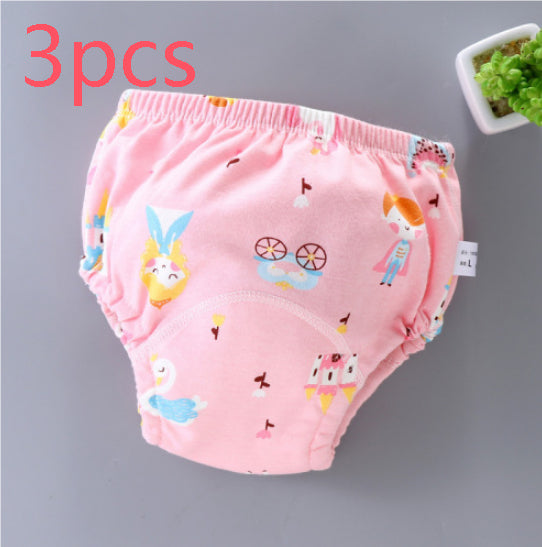 Baby Training Pants Washable 6-layer Gauze Diaper Cover Learning