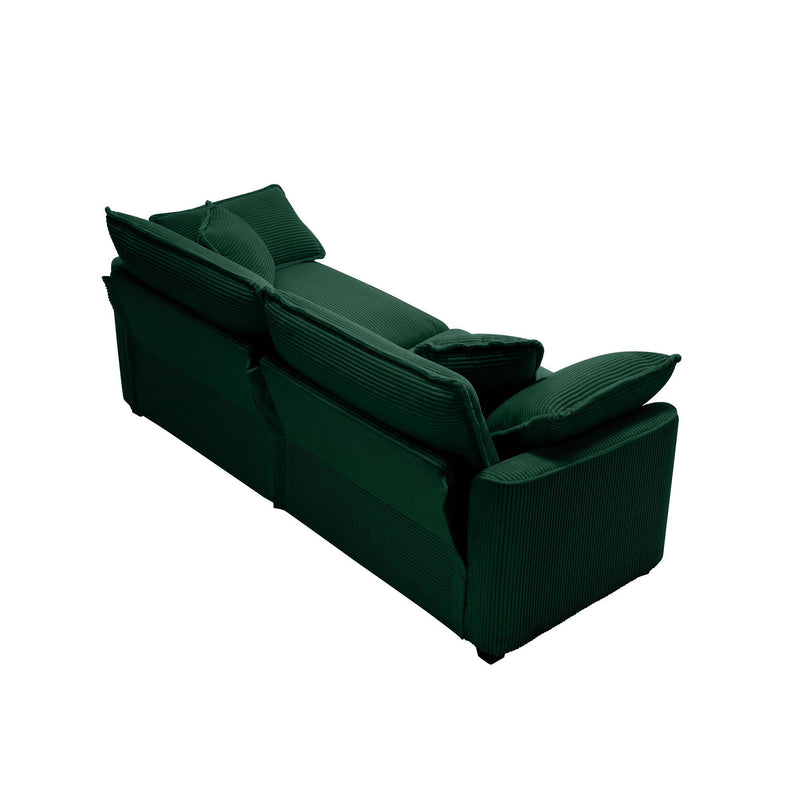 Elegant Oversized Sectional Sofa Set With Deep Seats And Flexible Layout