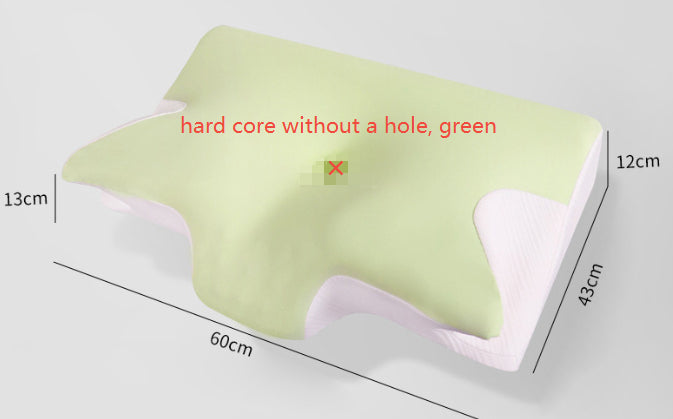 Space Cotton Memory Foam Pillow – Slow-Rebound Sleep Pillow in 5 Colors, Non-Porous or Ventilated