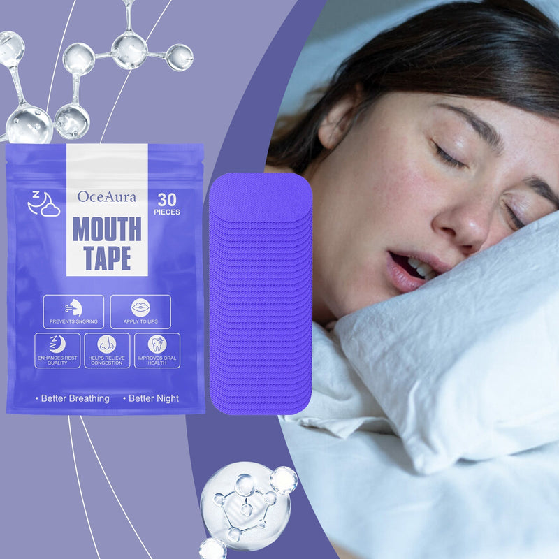 Anti-Snoring Mouth Tape – Night Relief Adhesive Sleep Strips
