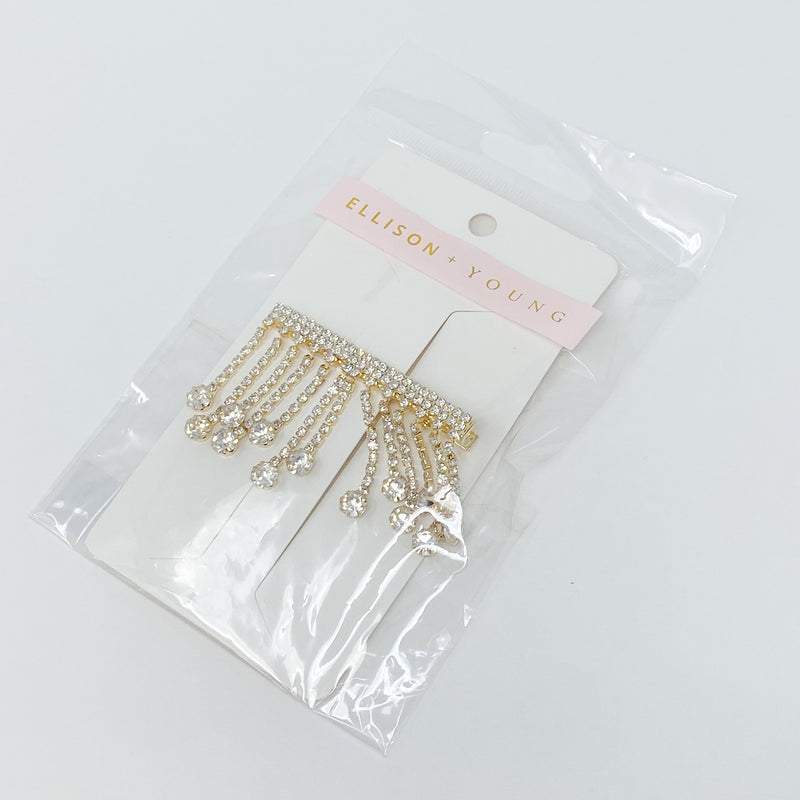 Sparkling Cascade Hair Clip