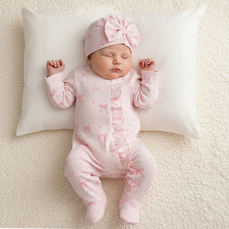Warm One-piece Clothes For Newborn Babies
