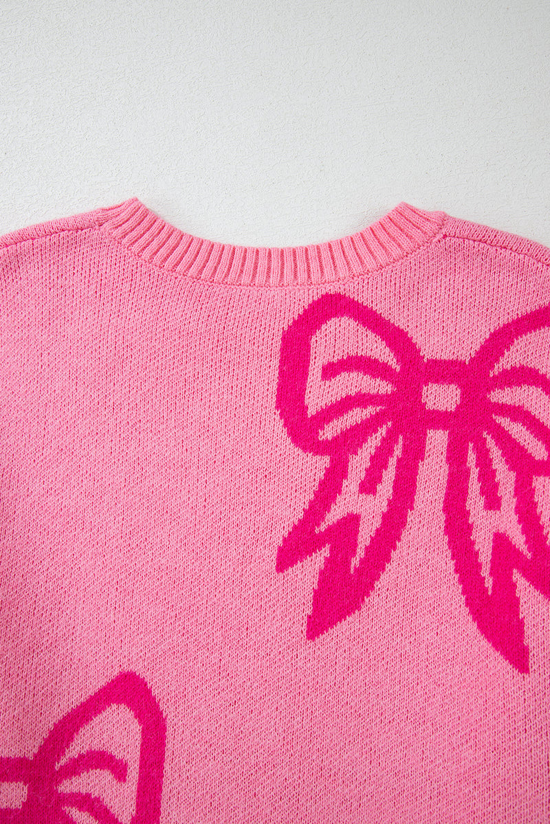 Jaderae Drop Shoulder Loose Sweater