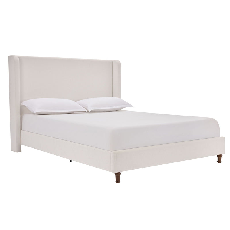 Harper - Tall Headboard Upholstered Bed / High Headboard / Elegant Simplicity / No Box Spring Needed