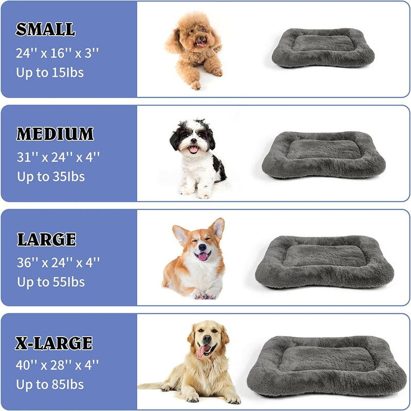 Large Dog Beds for Anxiety - Easy to Clean & Comforting