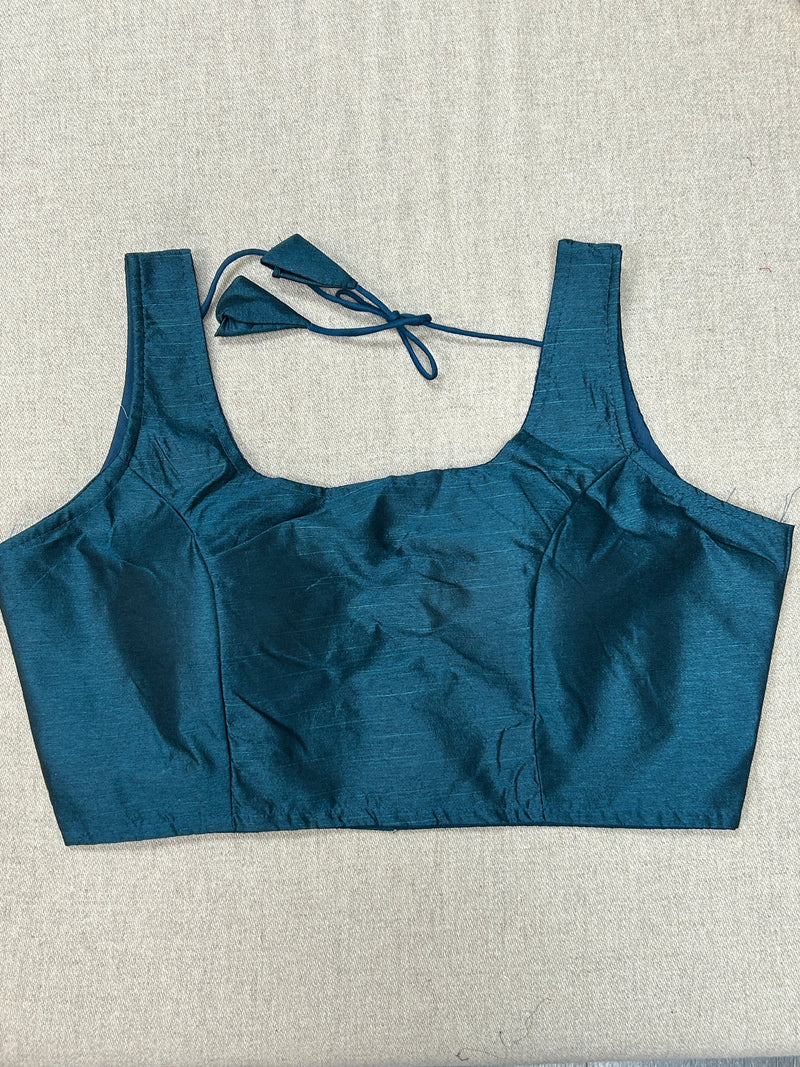 Raw silk blouses