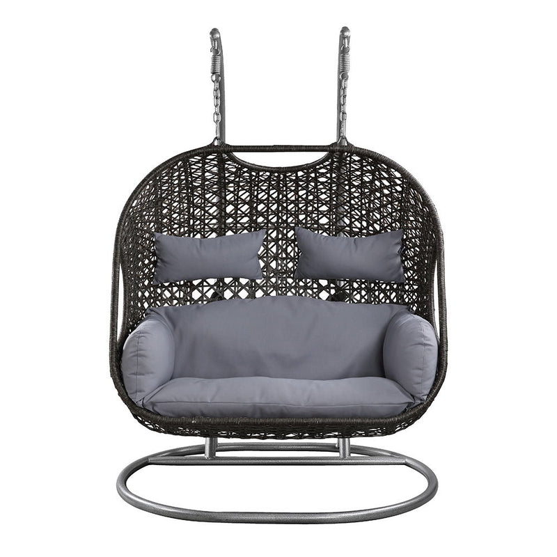 Vasant - 52" Hanging Chair - Fabric & Wicker