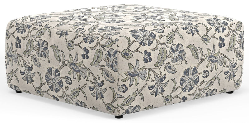 Stockbridge - Cocktail Ottoman - Denim
