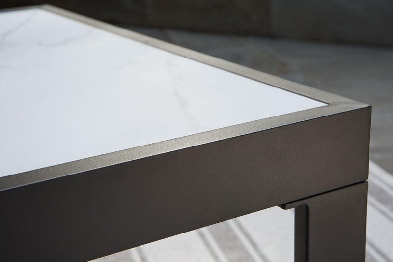 Beachloft - Square Cocktail Table - Black / Gray