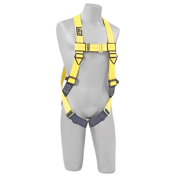 Delta® Vest-Style Harness, Back D-ring, Pass-thru Buckle Leg Straps