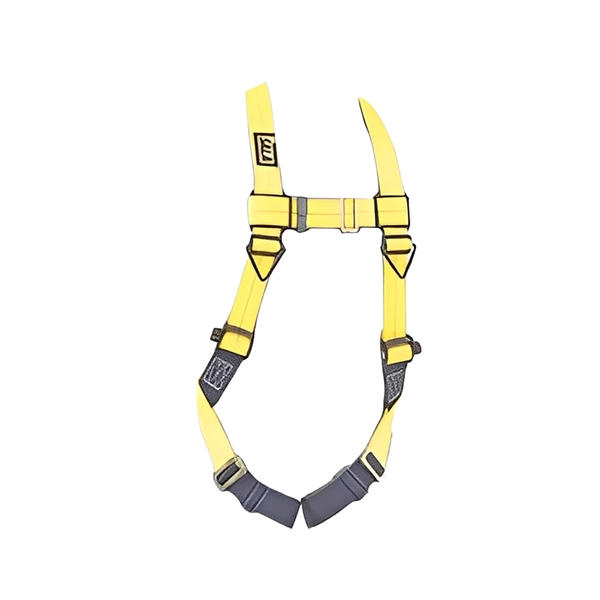 Delta® Vest-Style Harness, Back D-ring, Pass-thru Buckle Leg Straps