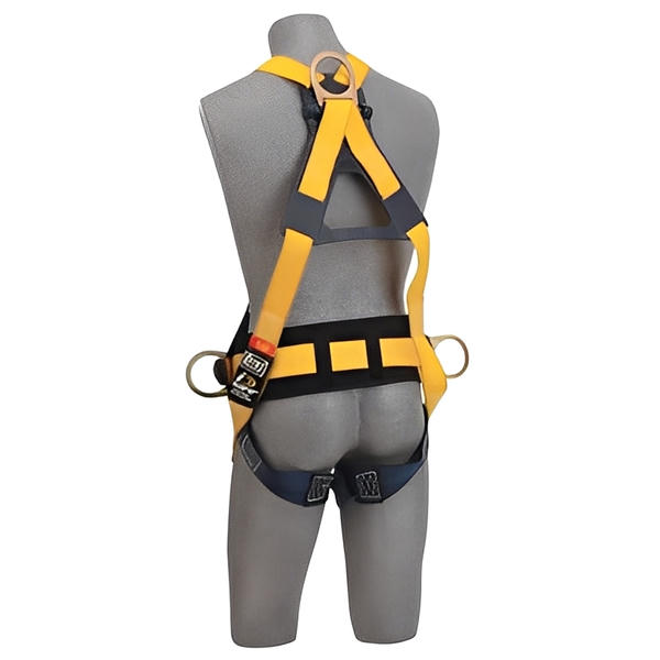 Cross Over Construction Climbing Harnesses, Back, Front & Side D-Rings- All Sizes