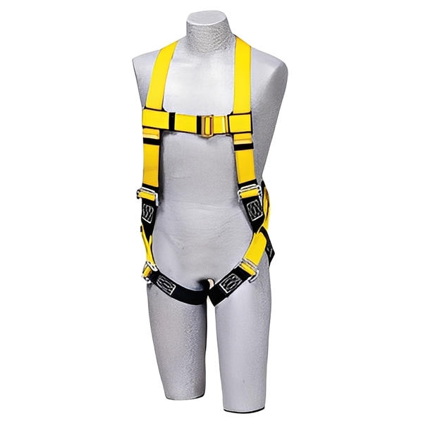 Delta Vest Style Harness with Back D-Rings, Parachute Buckles, Unv