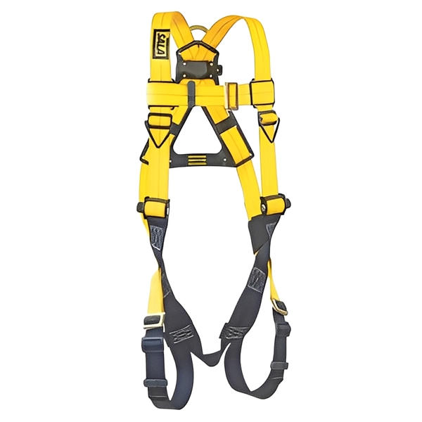 Cross Over Style Positioning/Climbing Harness with Back/Front/Side D-R - All Sizes