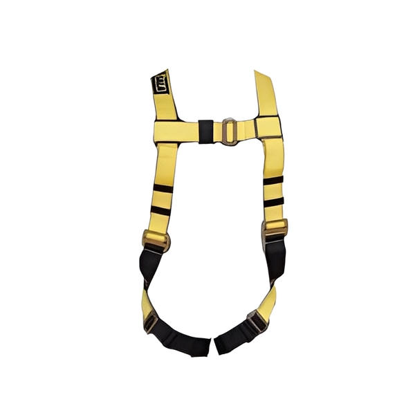 Delta Vest Style Harness with Back D-Rings, Pass Thru Buckle Legs, Uni