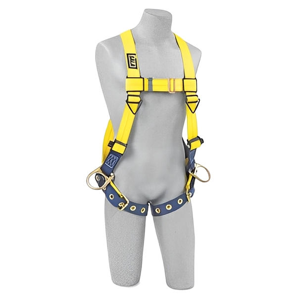 Delta® Vest-Style Positioning Harness with Back and Side D-Rings - All Sizes