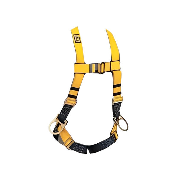 Delta Vest Style Positioning Harness, Back & Side D-Rings, Parachute Buckles