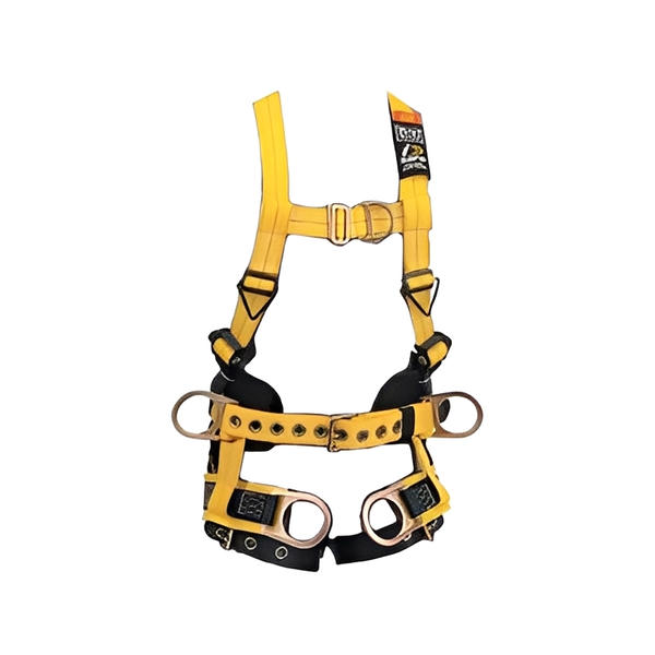 Delta Vest Style Tower Climbing Harnesses, Back, Front & Side D-Rings - All Sizes
