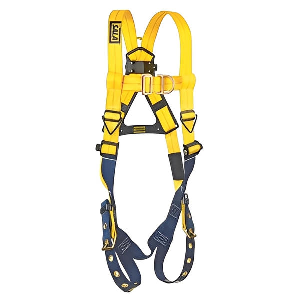 Delta Vest Style Climbing Harness with Back and Front D-Rings - All Sizes