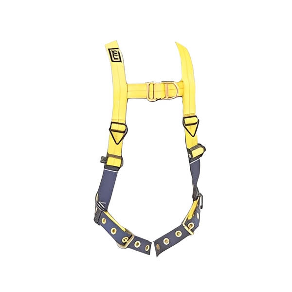 Delta Vest Style Climbing Harness with Back and Front D-Rings - All Sizes
