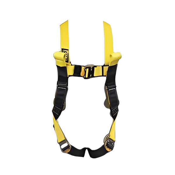 Delta Arc Flash Harnesses, Back D-Ring, Pass-Thru Buckle Legs - All Sizes