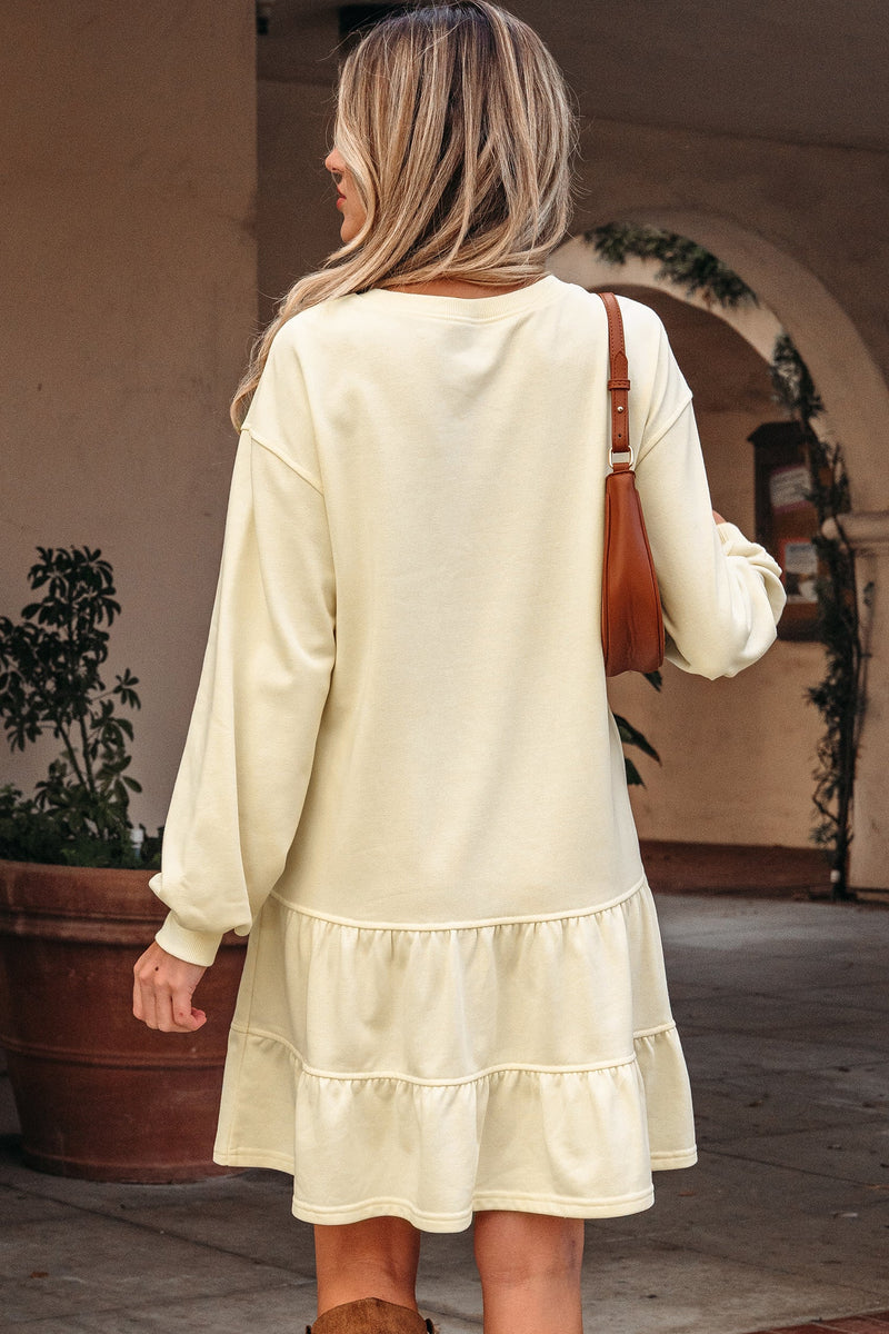 Ramona Sleeve Loose Mini Dress