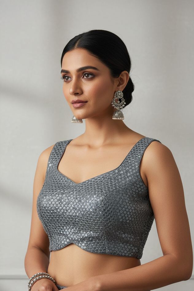 Shimmer readymade blouses