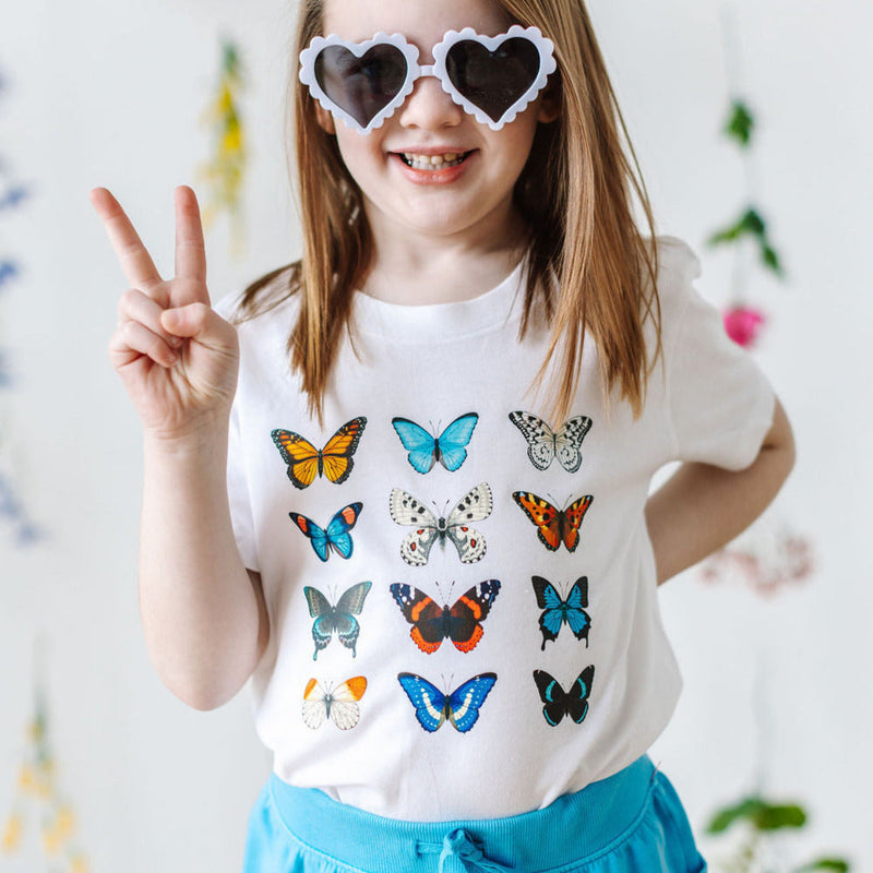 3x4 Butterfly Chart - Child Tee