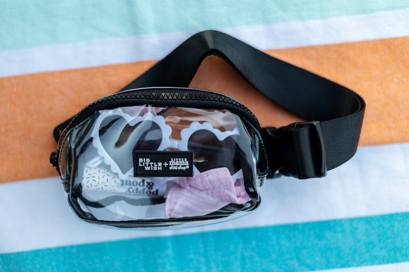 LMSS x Big Little Wish - Child Size Clear Fanny Pack