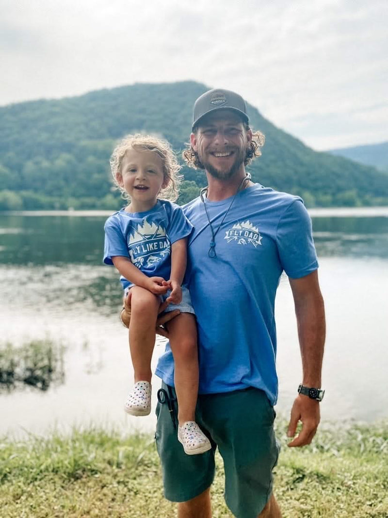 Fly Dad (pocket) / Fly Like Dad - Set of 2 Tees