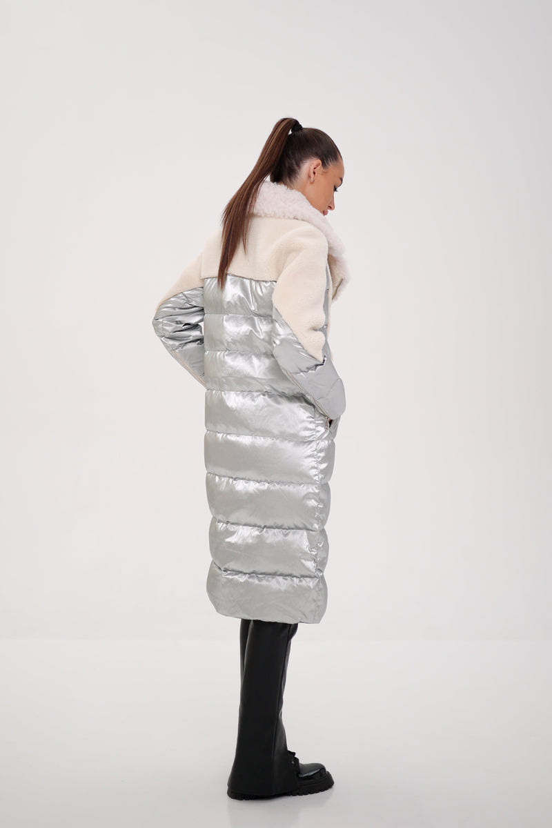 Kalgan Trim Down Long-line Coat